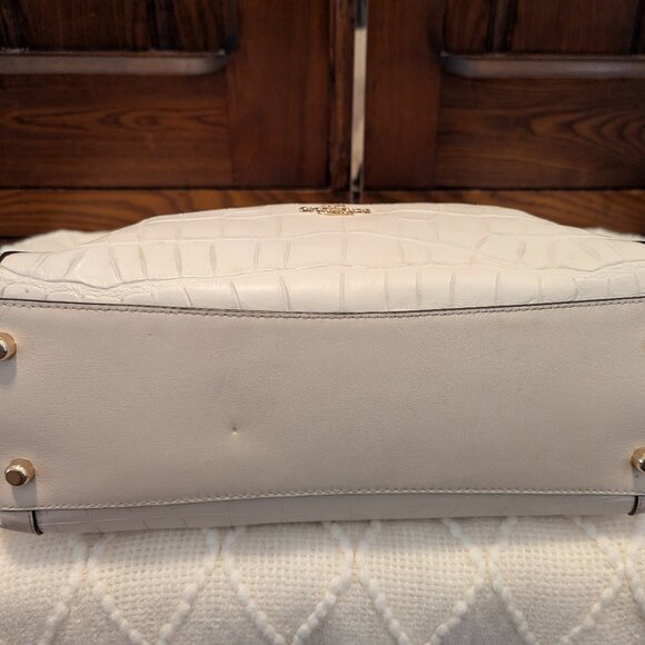 Coach Edie Shoulder Bag 31 In Croc Embossed Leather - Picture 7 of 15